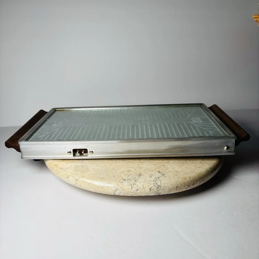 VTG MCM Salton Cosmopolitan Automatic Food Warmer H-110 Hot Plate WORKS NO CORD‎
